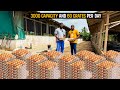 Farm Tour | Inside a 3000 Capacity Poultry Farm Producing 60 Crates of Eggs/Day in Ghana #poultry