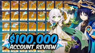 Reviewing the BIGGEST WHALE Account ($100 000+) I've Ever Seen | Genshin Impact