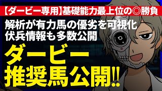 ｜解析３分攻略｜2022ダービー｜好走確率・基礎能力最上位の◎に妙味あり！伏兵候補にも注目！『ルメールオッズの裏』