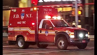 FDNY Haz-Tac Responding