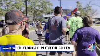 5th annual Florida Run for the Fallen ends in Jacksonville