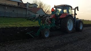 Steyr Multi 4120 oranje 2021 plowing 2021