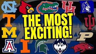 The 10 Most Exciting Teams In College Basketball Next Year!