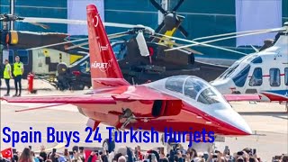 Spain Buys 24 Turkish Hurjet