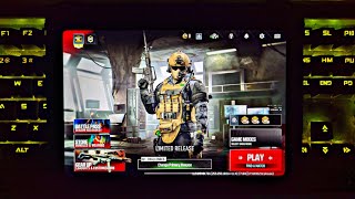 WARZONE MOBILE BO6 INTEGRATION GAMEPLAY iPad mini 6 ipadOS 18.1 #ipadmini6 #codwarzonemobile