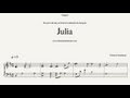 Julia  -  Single Piano Version