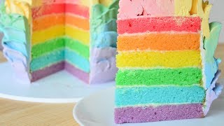 Радужный торт ☆ Радужный CandyBar ☆ Rainbow cake