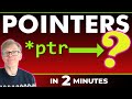 Pointers For Programmers Explained (in 2 Minutes)