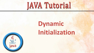 Java Variable Dynamic Initialization Program