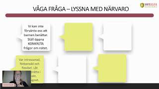 Digitalt föräldramöte: ”Så kan du prata med barn om sexualbrott på nätet”