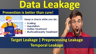 What is Data Leakage? | Target Leakage | Preprocessing Leakage | Data Science