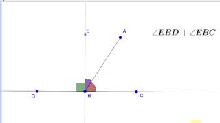 Euclid's Proposition 13: Linear Pair Theorem