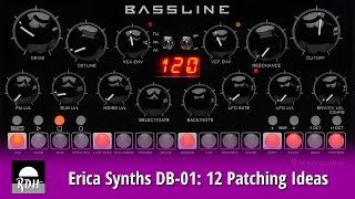 Erica Synths DB-01: 12 patching ideas