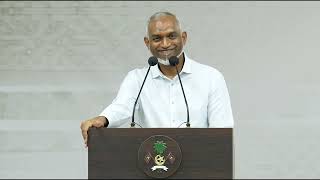 President’s remarks at the community meeting with residents of Rasmaadhoo