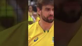 BRUNO TO LUCAS BACK ONE BRASIL VOLLEYBALL BEST IN THE WORLD BRUNO REZENDE Lucas Saatkamp