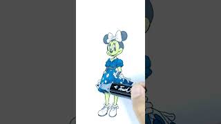 Minnie Mouse Coloring Pages Colorful Fun with Minnie #art #coloring #fun #mickeymouse #learning