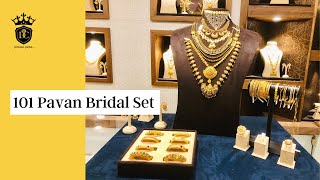 101 Pavan Bridal Set | Designer Gold Necklaces, Bangles, Rings, Earrings \u0026 Anklet Collection