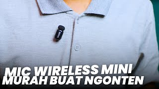 REKOMENDASI MIC WIRELESS UNTUK HP MURAH | REVIEW BOYAMINI DIBAWAH 1 JUTA UNTUK LIVE STREAMING