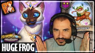 THIS LEAPFROG IS TOO HUGE! - Hearthstone Battlegrounds