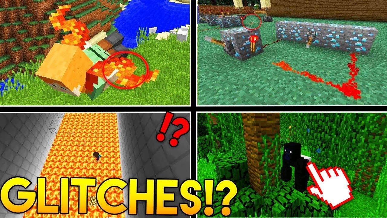 The Most Insane Minecraft Glitches In History 2009 2020 Youtube