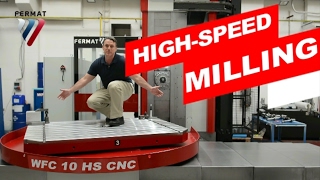 High Speed CNC Cross Table Type Horizontal Milling Machine | WFC 10 HS CNC | FERMAT MACHINERY