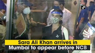 Sara Ali Khan arrives in Mumbai to appear before NCB