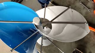 Spiral Wind Turbine Vertical Wind Generator Installation Video