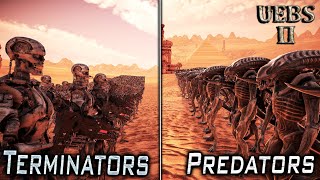 10K Terminators T-800 VS 200K Aliens | Ultimate Epic Battle Simulator 2