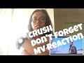 CRUSH FT TAEYEON - DON'T FORGET MV REACTION