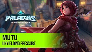 Mutu Vora PALADINS PRO COMPETITIVE GAMEPLAY l UNYIELDING PRESSURE