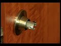 how to install sargent 11 line cylindrical lock step 9 rose installation