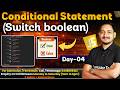 #4 Conditional Statement (Switch Boolean) in JavaScript | JavaScript Tutorial for Beginners | CTA