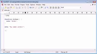 Beginner PHP Tutorial 30 Basic Functions 1