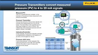 Testing and Troubleshooting 4-20 mA Control Loops Presented by Fluke and Transcat