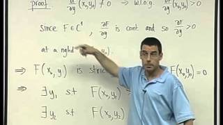 44 - Proof of the implicit function theorem