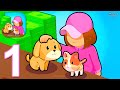 Pets Wonderland - Gameplay Walkthrough Part 1 Idle Pet Store Game (iOS, Android)