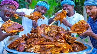 MUTTON SHUWA | Traditional Omani Shuwa Recipe Cooking in Indian Village | Underground Slow Cooking