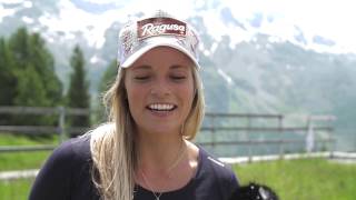 Lara Gut schmunzelt beim Gedanken an St. Moritz