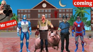 Mr meat coming in rope Hero vice town|Mr meat story in voice town|rope Hero vice town Mr meat home