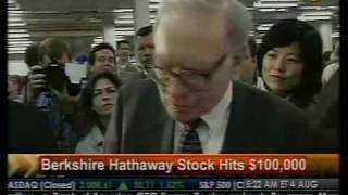 Berkshire Hathaway Stocks Hits $100,000 - Bloomberg