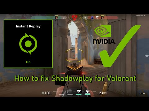 How to Fix Nvidia Shadowplay for Valorant (1v3 Clutch)