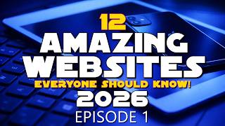 12 Amazing Websites Everyone Should Know! Episode 1 (2026)