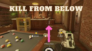 How to kill person playing behind bar on villa from below #shortvideo