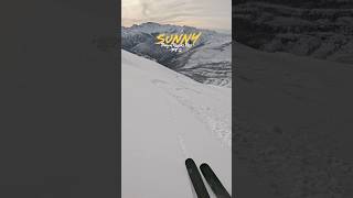 Sunny day Pt.2!! Check out Pt.1 to see how we got here! #youtubeshorts #skiing #outdoors