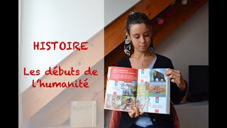 Histoire - Les débuts de l'humanité (6ème)