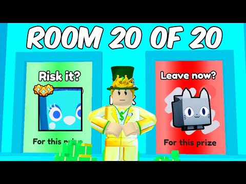 Take The Prize Or Risk It For HUGE PET?! – Pet Simulator 99 Millionaire Update