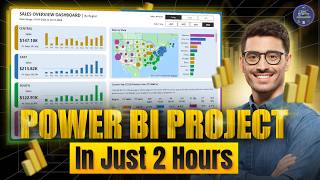 Amazing Power BI Project | End to End in 2 hours | Power BI Dashboard 2026 #powerbi