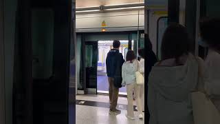 港鐵堅尼地城站 月台幕門開關 MTR Kennedy Town Station Platform Doors Open and Close