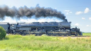 Union Pacific Big Boy 4014 Steam Train Accelerating And Sanding Flues 82721