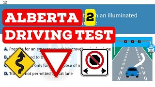 Alberta Driving Test Practice 2026 | AB Learner's Permit Practice Test 2